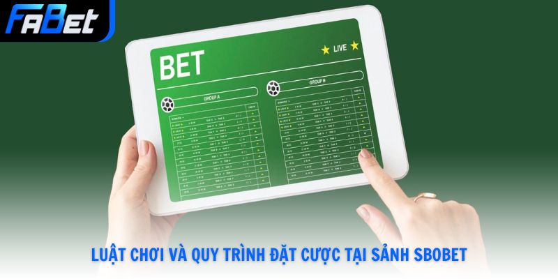 Luật chơi và quy trình đặt cược tại sảnh SBOBET